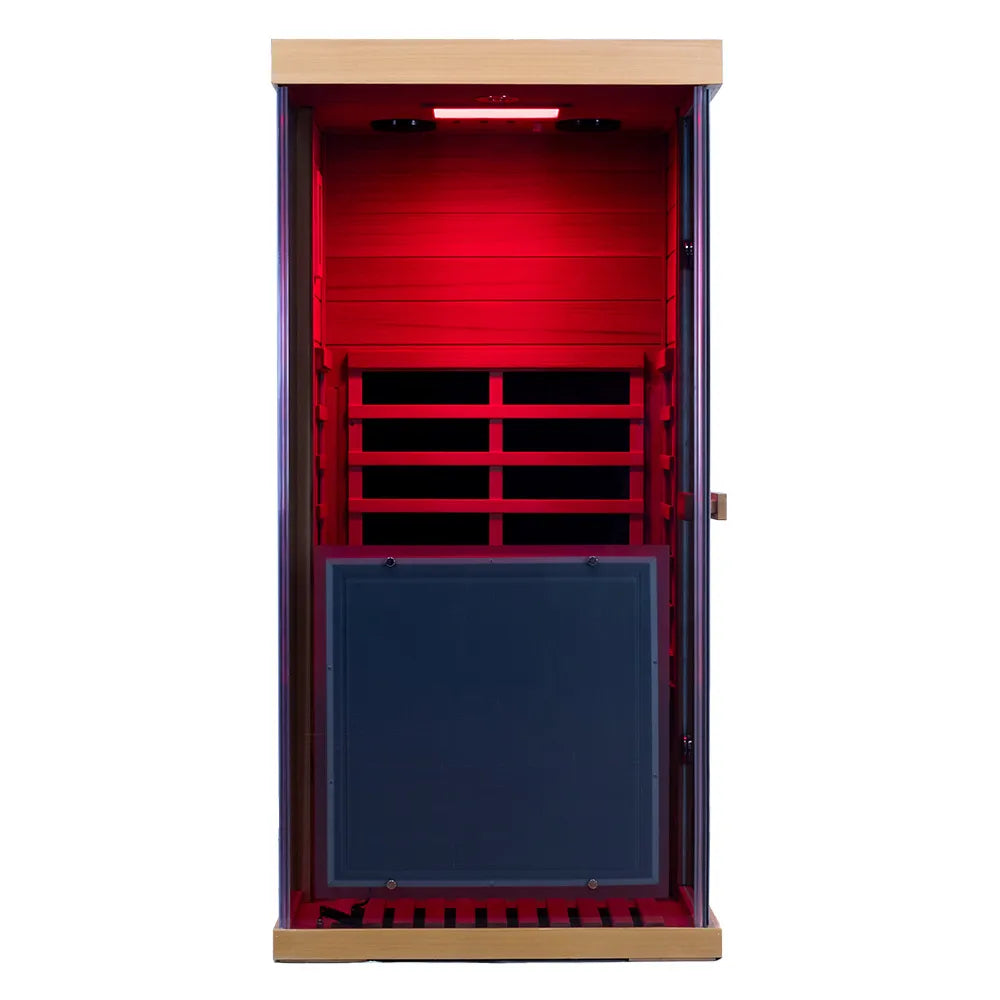 Wizzisaunas 909MX — Hemlock sauna product detail 1