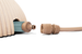 JEE-O IZI Turquoise — garden hose connection detail