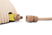 JEE-O IZI Yellow — garden hose connection detail