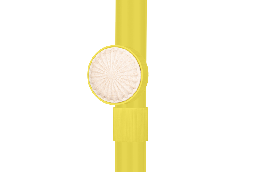 JEE-O IZI Yellow — on/off control detail