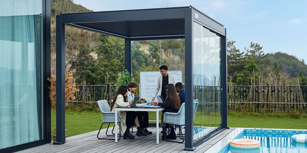 Relaxure Thermal-Insulated Frameless Sliding Glass Doors - view 2