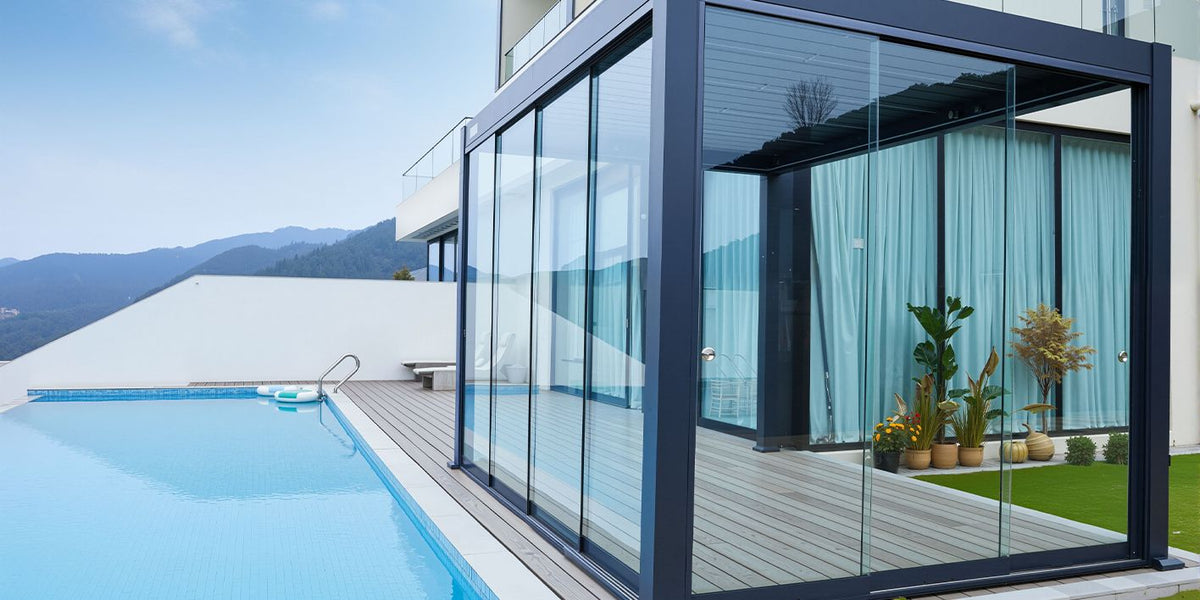 Relaxure Thermal-Insulated Frameless Sliding Glass Doors - view 5