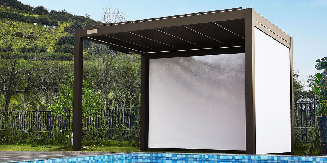 Relaxure Nano-Textile Pergola Sunshades - view 1