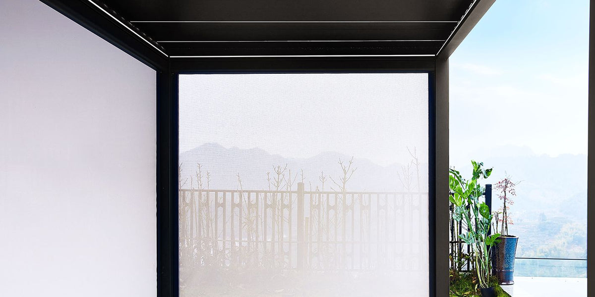 Relaxure Nano-Textile Pergola Sunshades - view 3
