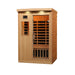2-person Sweat Therapy Tremblant sauna - Angled exterior view