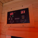 1-person Sweat Therapy Tremblant sauna - Digital temperature and time controls