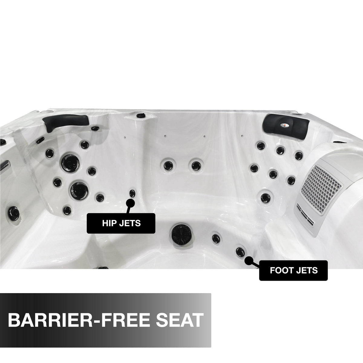 Liberty Spas LYS7000 7-Person Hot Tub - supplier product photo 6