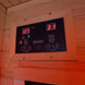 2-person Sweat Therapy Tremblant sauna - Digital temperature and time controls