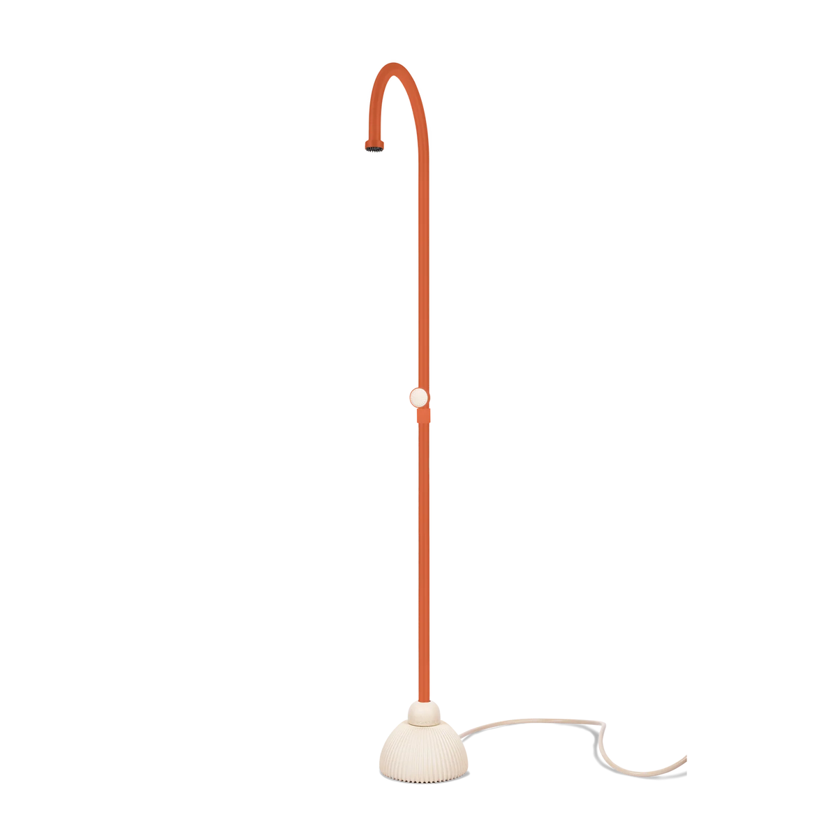 JEE-O IZI Orange — portable outdoor shower with base