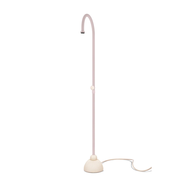 JEE-O IZI Pink — portable outdoor shower with base