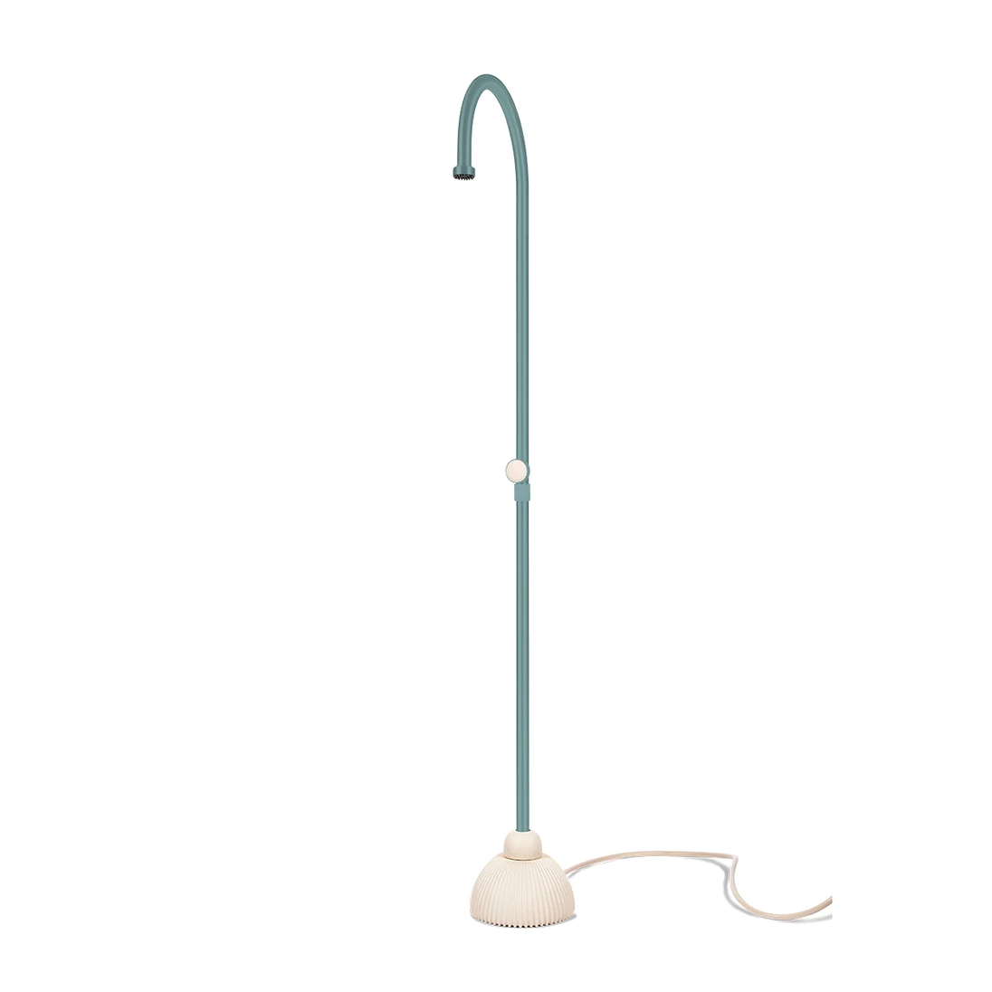 JEE-O IZI Turquoise — portable outdoor shower with base